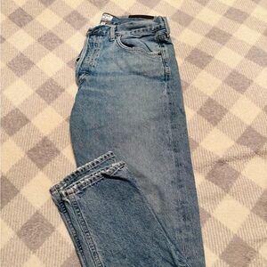 Agolde Women's Straight Leg Jeans - Light Blue